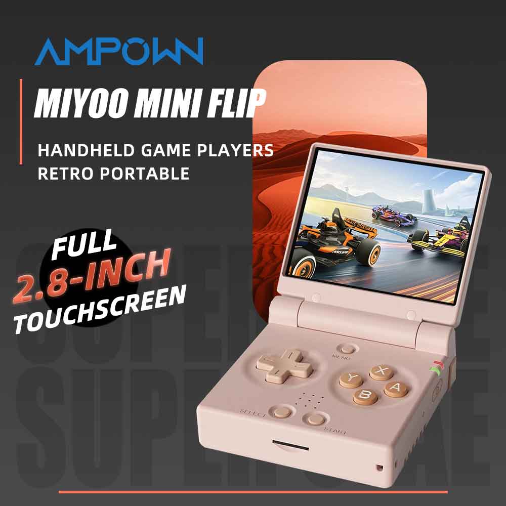 Retro Gaming Usb Stick - เครื่องเล่นเกมพกพา MIYOO MINI FLIP หน้าจอ IPS