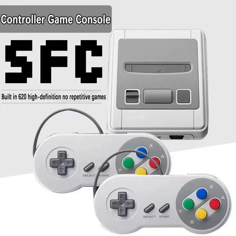 Retro Gaming Cable - เครื่องเล่นเกมย้อนยุคขนาดเล็กสำหรับ SNES พร้อมช่องต่อ AV ในตัว มีเกม