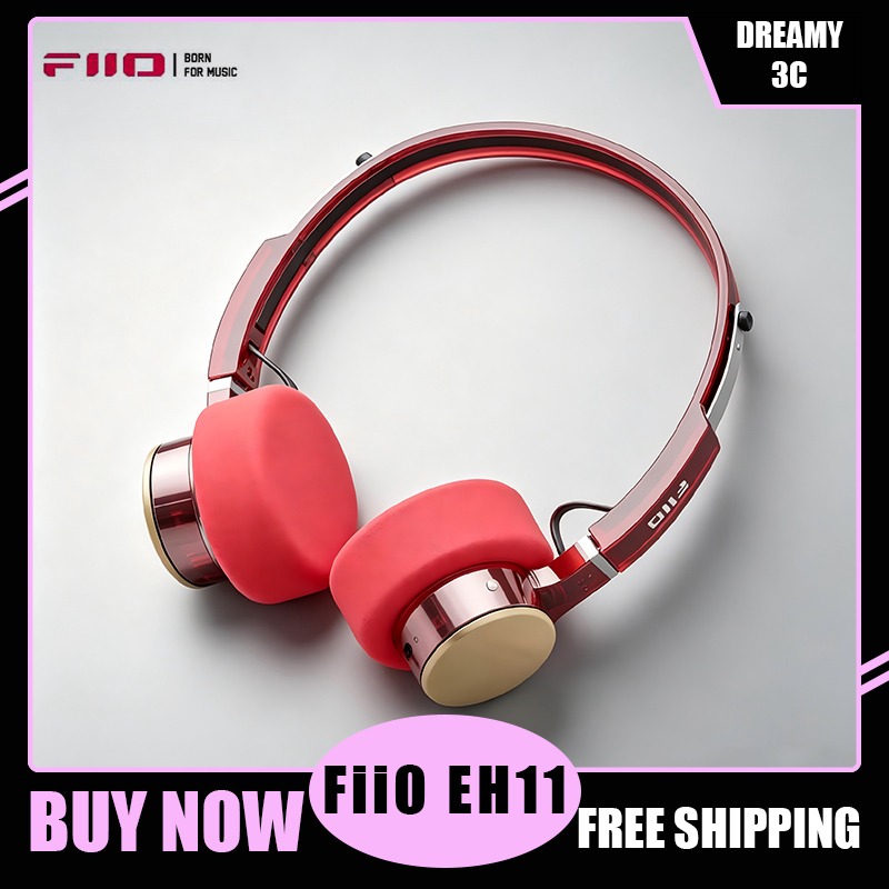 Retro Gaming Cable - FiiO EH11 ชุดหูฟังแบบครอบหูสไตล์เรโทรวินเทจ BT5.0 LDAC 40