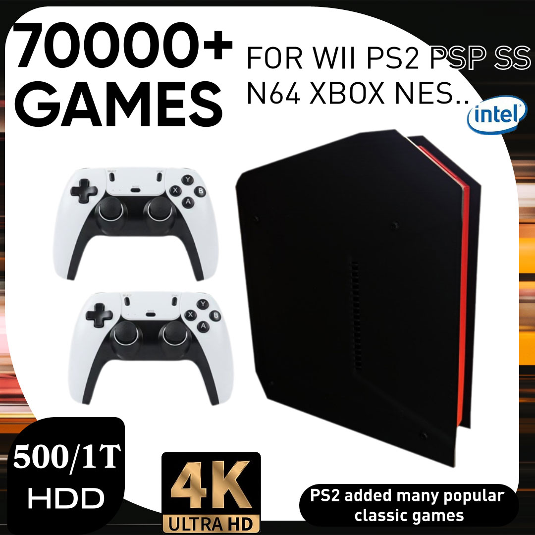Retro Gaming Console Lego - เครื่องเล่นเกมย้อนยุค X4 พร้อมระบบคู่ 1TB และ CPU