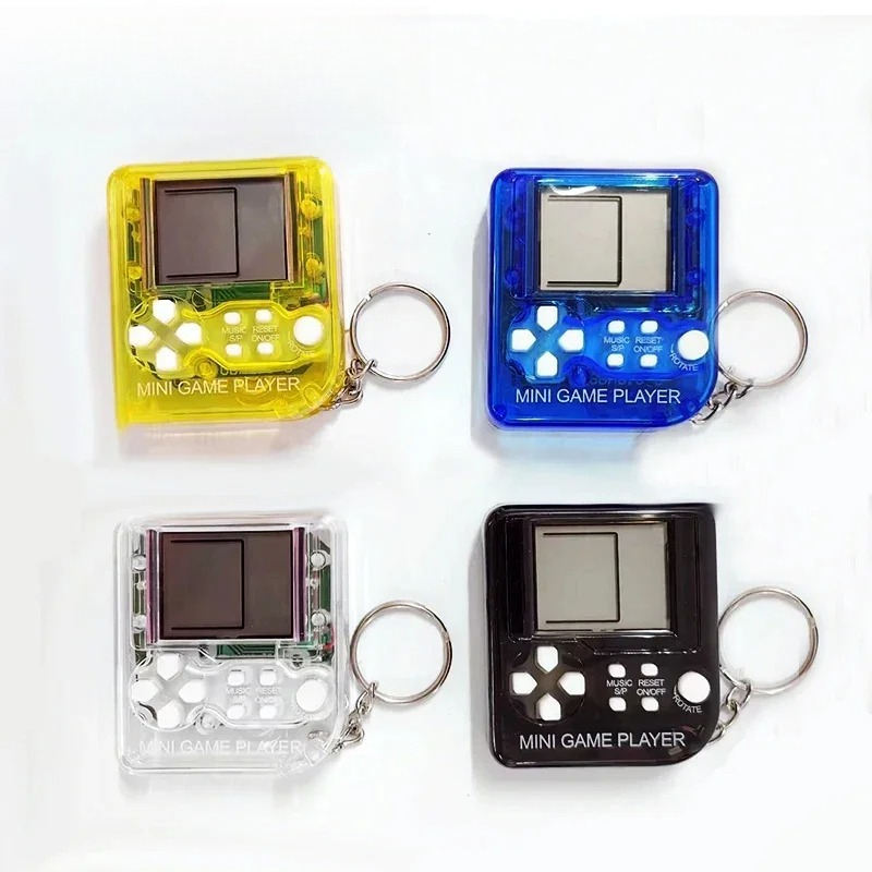 Retro Gaming Console Lego - Retro Mini ผู้เล่นเกมมือถือคลาสสิกเกมอิเล็กทรอนิกส์มือถือคอนโซลเกมเด็กปริศนาเกมคอนโซลของเล่นของขวัญ