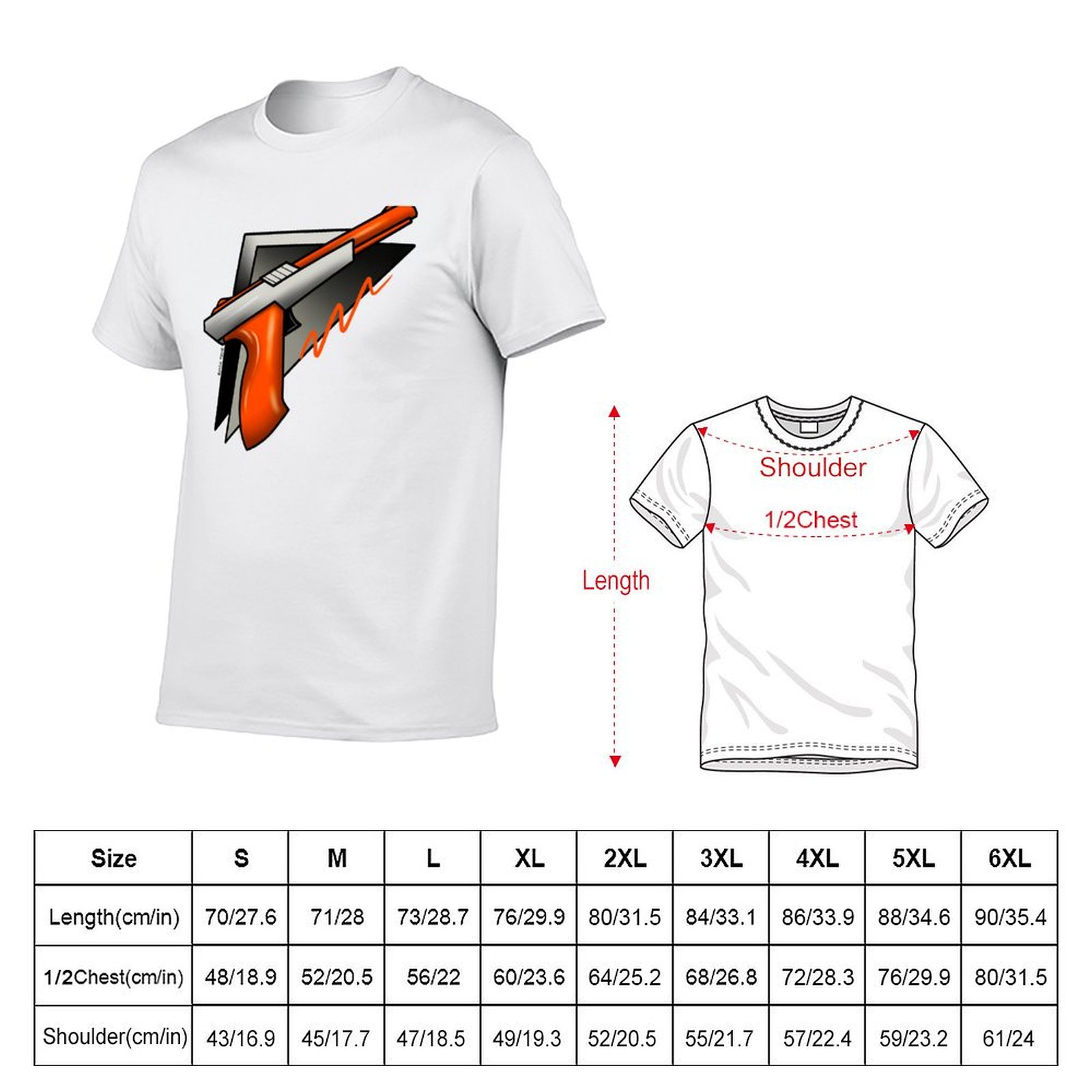 เสื้อยืดลายปืนยิงเกมส์ย้อนยุคส - Retro Gaming Light Gun บทวิจารณ์และราคา