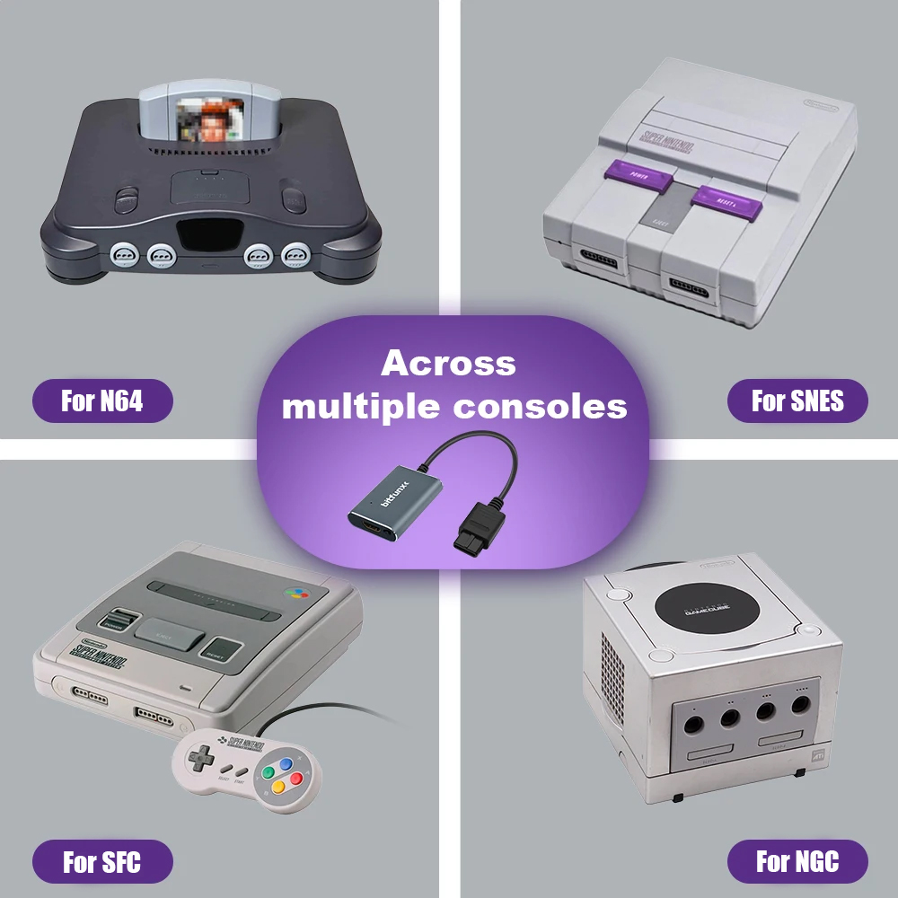 Bitfunx 720P Svideo/AV ไปยังอะ - Retro Gaming Mobile บทวิจารณ์และราคา