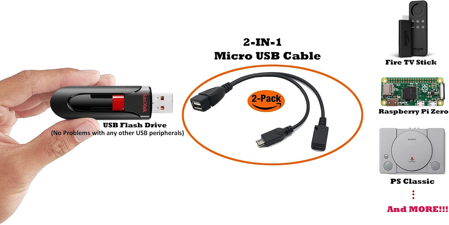 อะแดปเตอร์สายไฟไมโคร USB OTG แ - Retro Gaming Usb Stick บทวิจารณ์และราคา