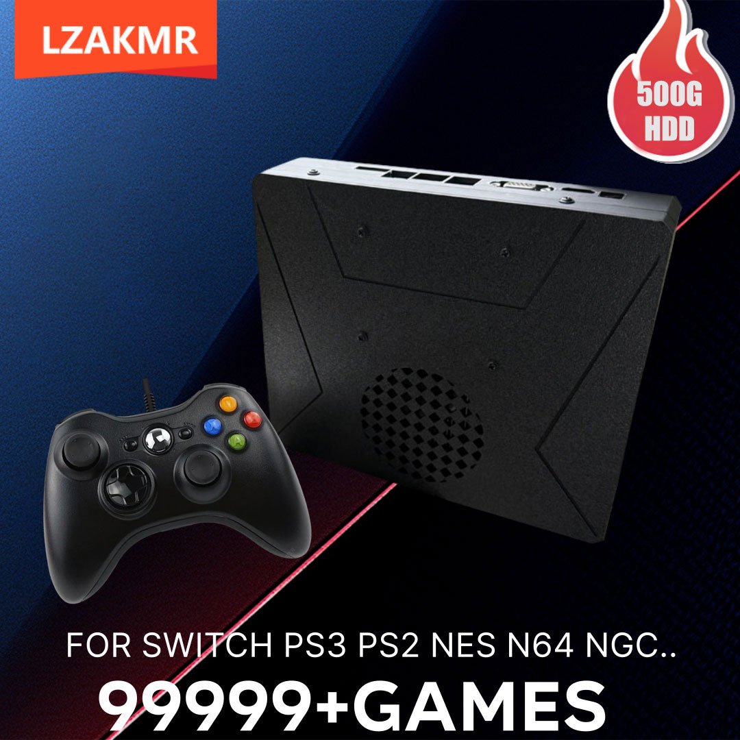 LZAKMR S1 เรโทรเกมคอนโซล ดูอัล - Retro Gaming Mini Pc บทวิจารณ์และราคา