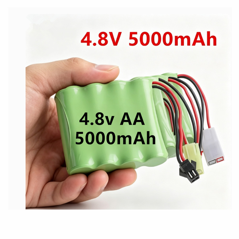 AA 4.8v 5000mah แบตเตอรี่ NiMH - Rechargeable Battery Aa บทวิจารณ์และราคา