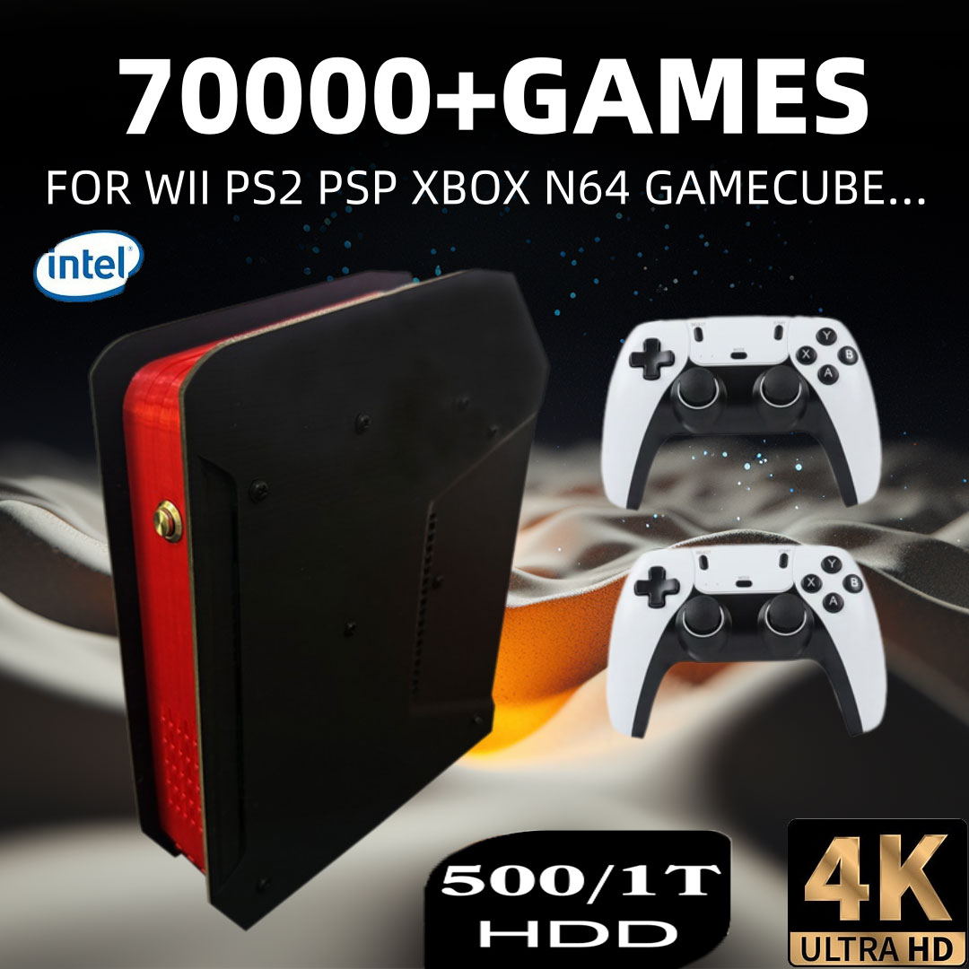 X4 Retro คอนโซลวิดีโอเกม 1T Du - Retro Gaming Mini Pc บทวิจารณ์และราคา