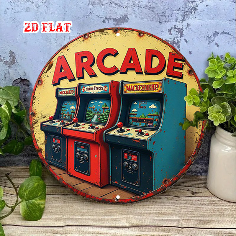 ป้ายอาร์เคดทรงกลมไม้สไตล์วินเท - Retro Gaming In 2026 บทวิจารณ์และราคา
