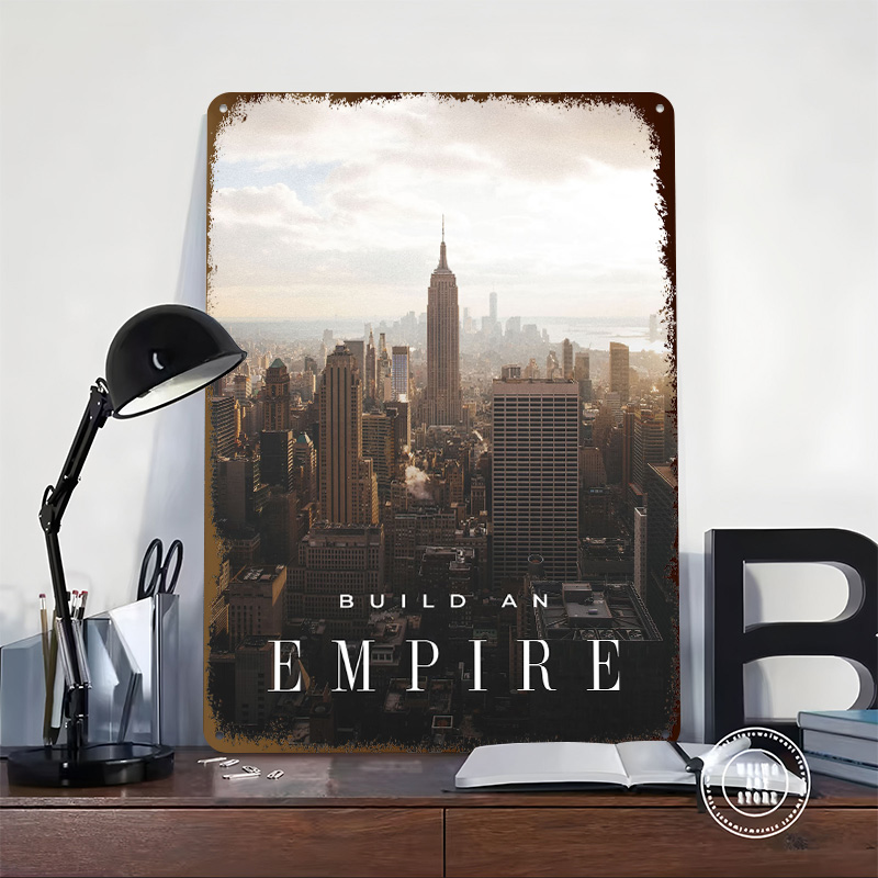โปสเตอร์โลหะ Build An Empire ง - Retro Gaming Empire บทวิจารณ์และราคา