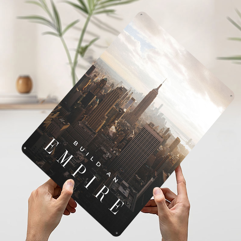 โปสเตอร์โลหะ Build An Empire ง - Retro Gaming Empire บทวิจารณ์และราคา