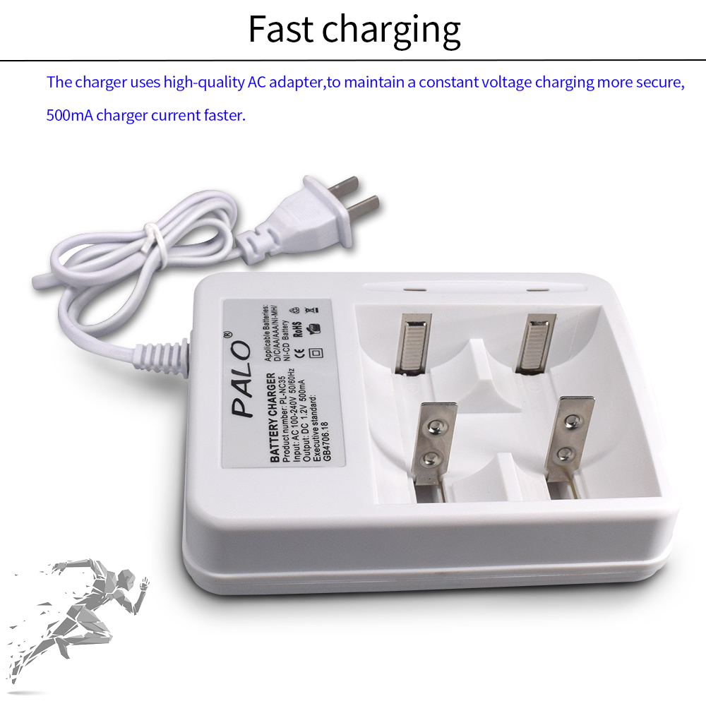 Palo เครื่องชาร์จอัจฉริยะสำหรั - Rechargeable Battery Aa บทวิจารณ์และราคา