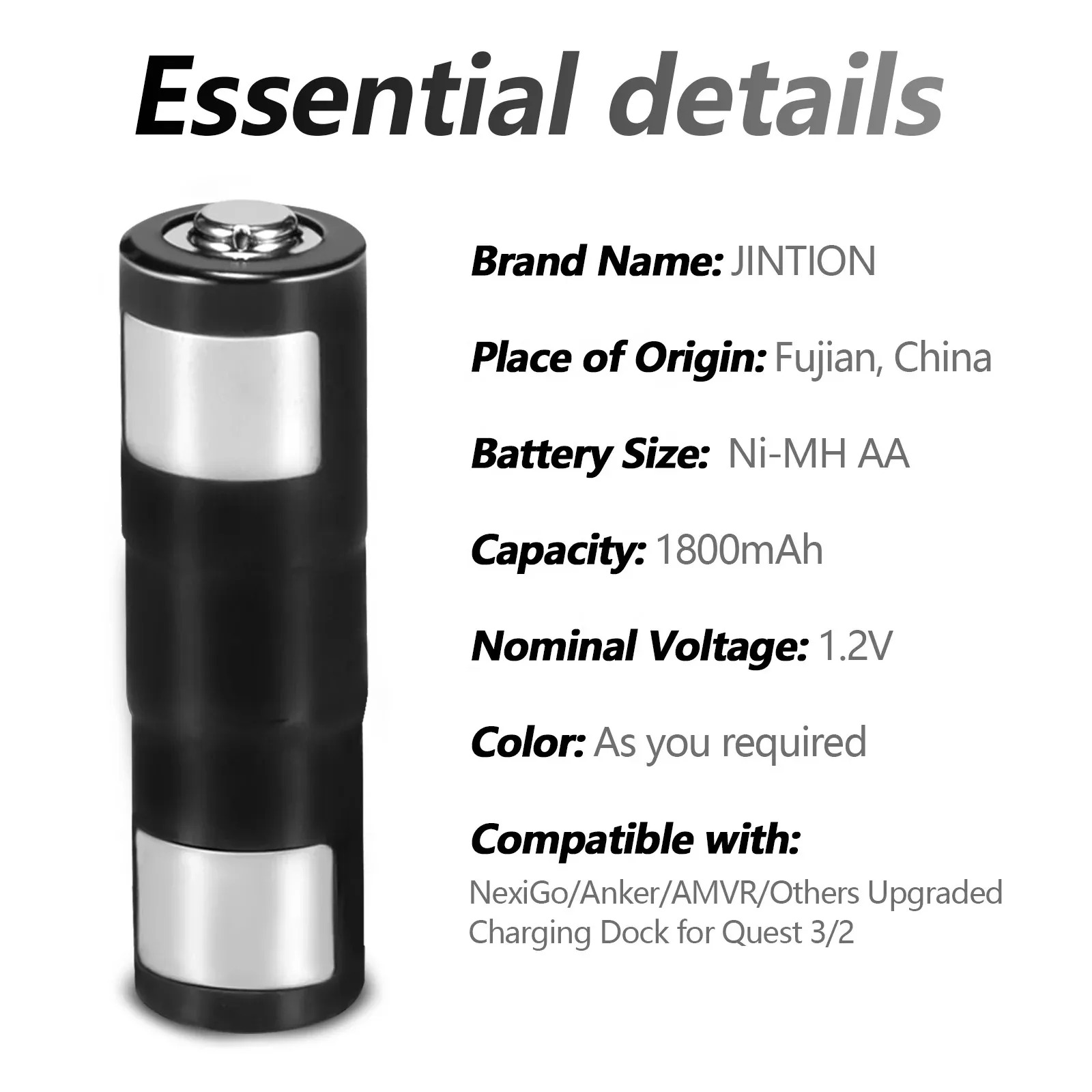แบตเตอรี่นิกเกิลไฮโดรเจน AA สำ - Rechargeable Battery Aa บทวิจารณ์และราคา