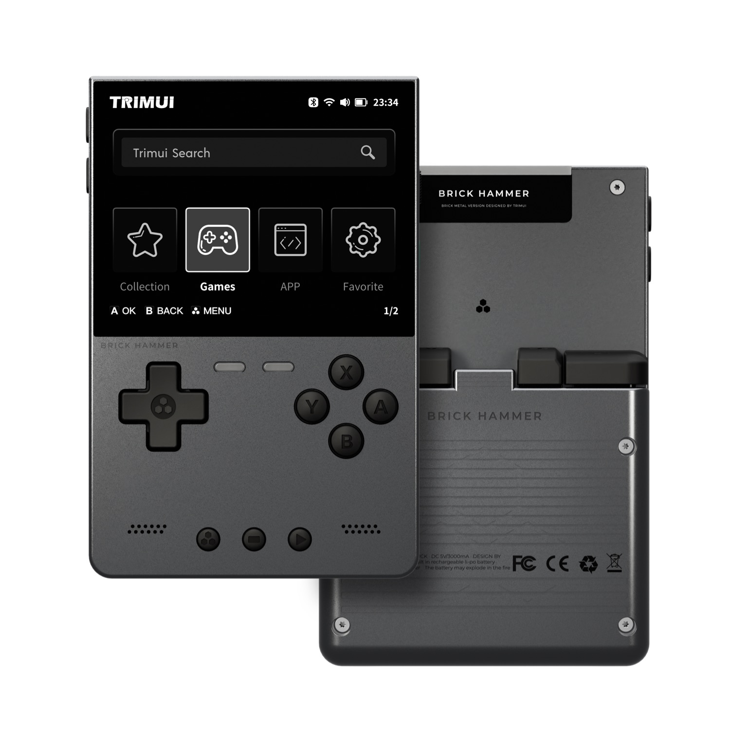 เครื่องเล่นเกมพกพา TRIMUI BRIC - Retro Gaming Mobile บทวิจารณ์และราคา