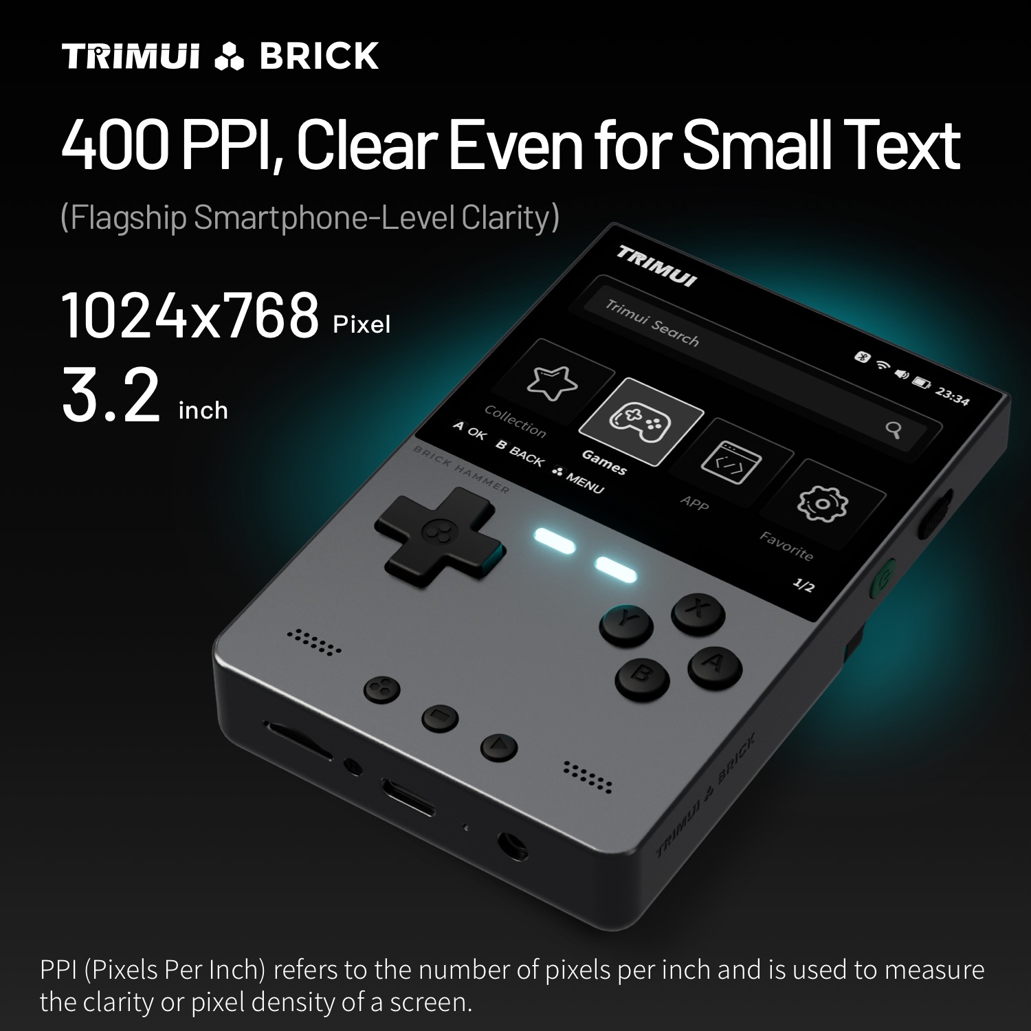 เครื่องเล่นเกมพกพา TRIMUI BRIC - Retro Gaming Mobile บทวิจารณ์และราคา