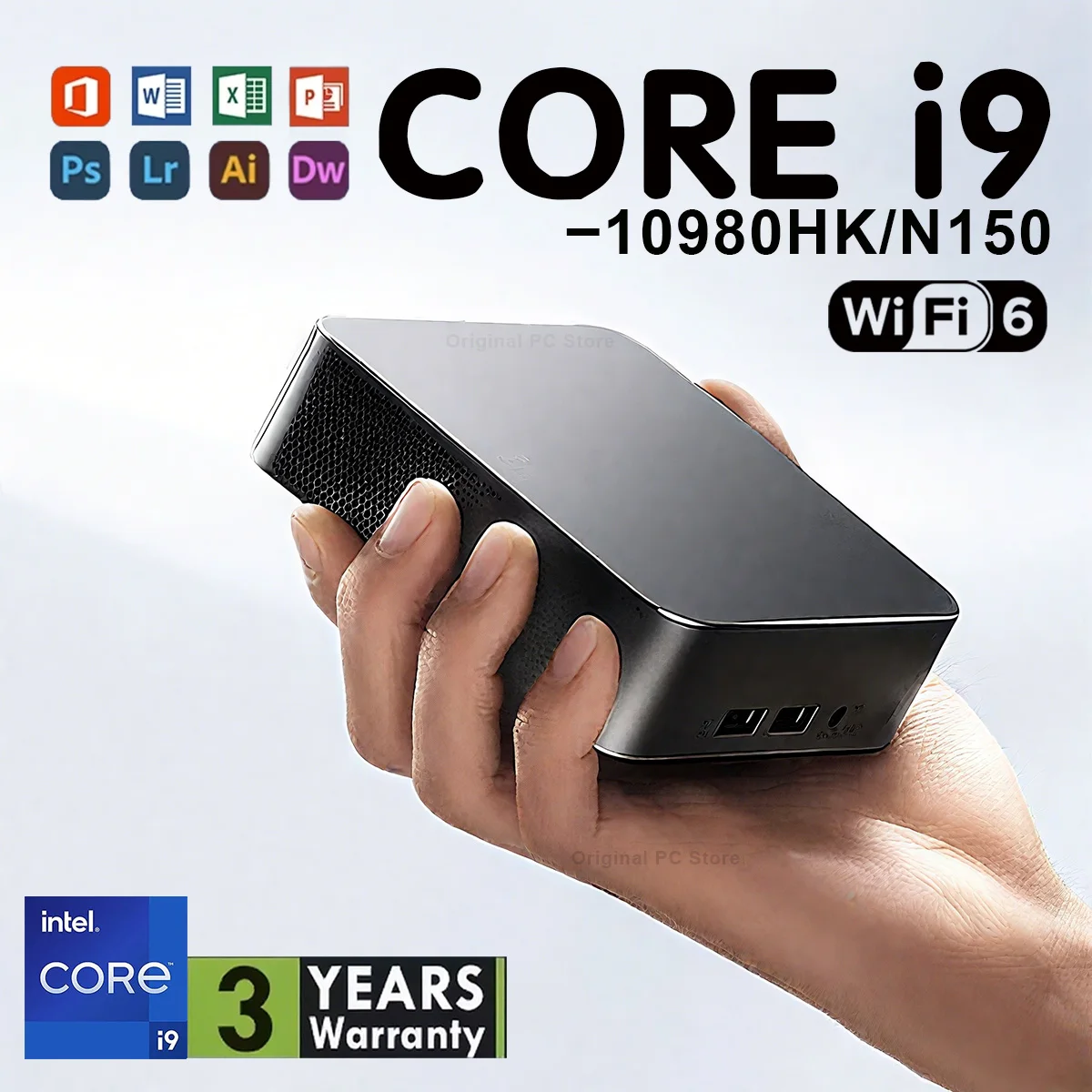 มินิพีซี Intel i9 10980HK พร้อ - Retro Gaming Mini Pc บทวิจารณ์และราคา