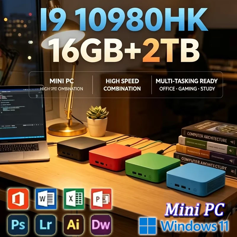 มินิพีซี Intel i9 10980HK พร้อ - Retro Gaming Mini Pc บทวิจารณ์และราคา
