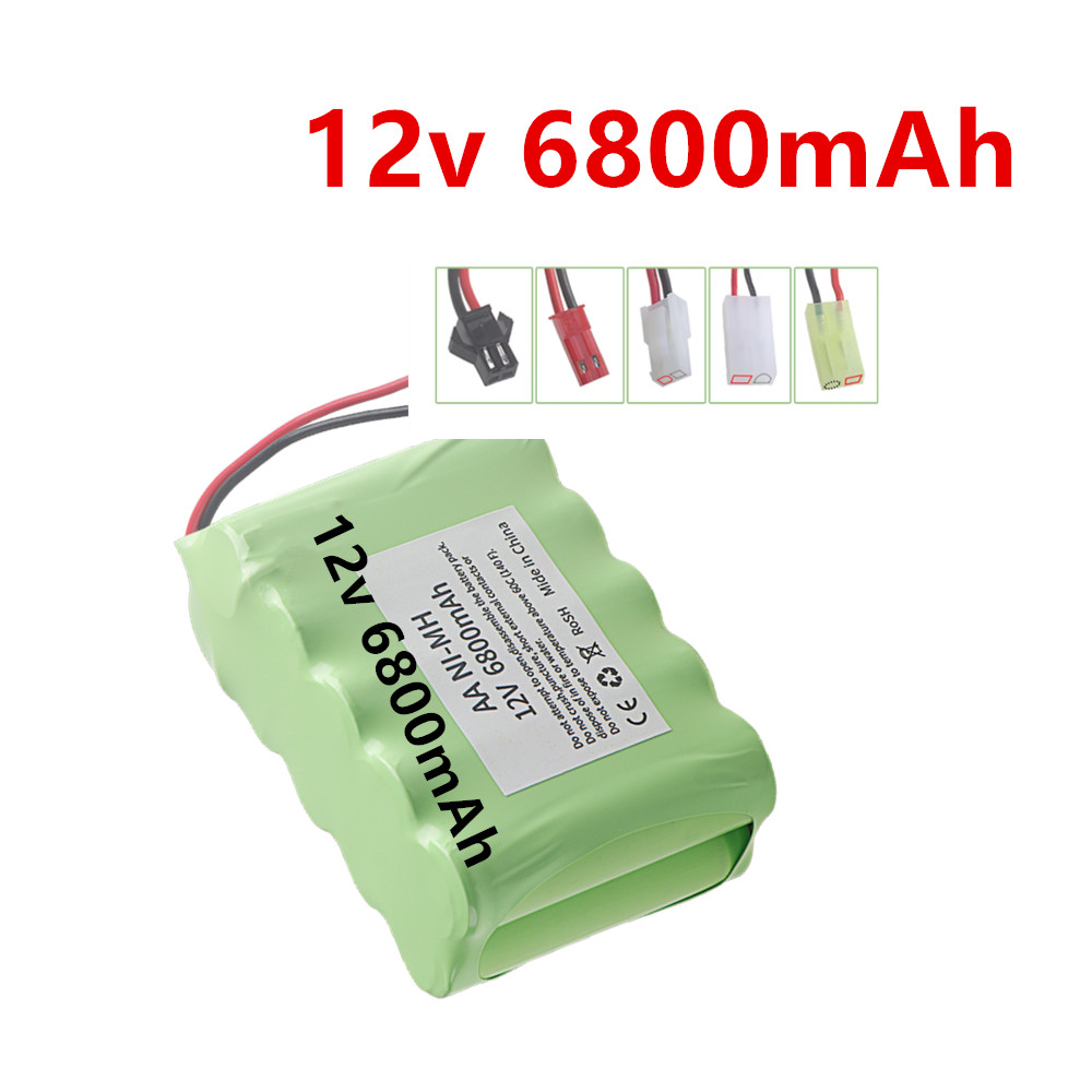 12v 6800mAh NI-MH แบตเตอรี่แบบ - Rechargeable Battery Aa บทวิจารณ์และราคา