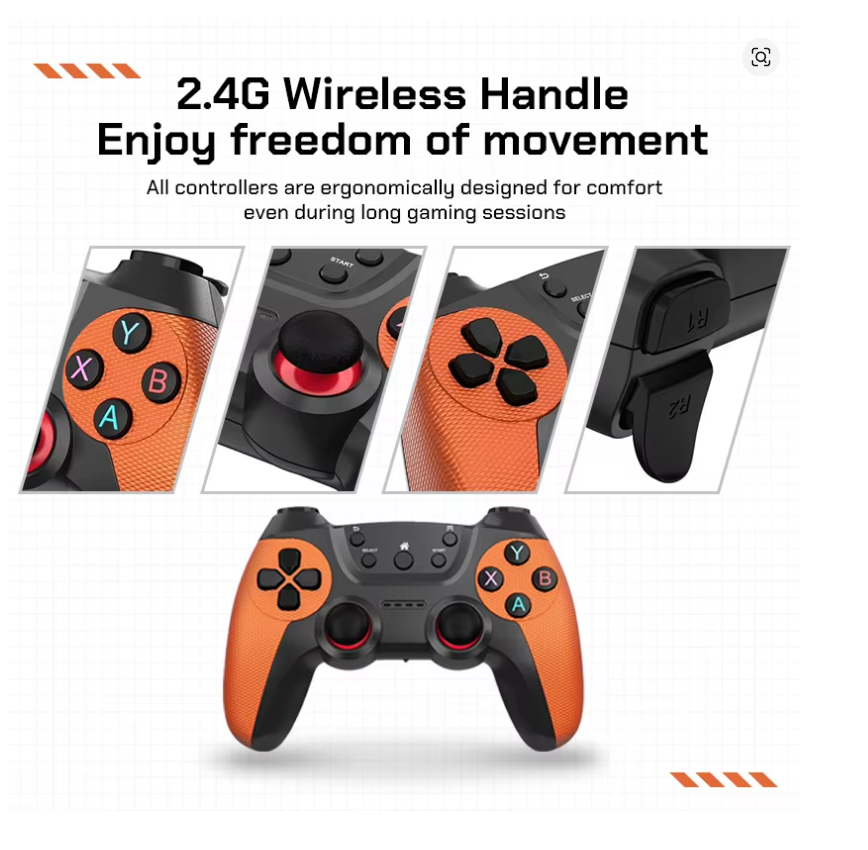 คอนโทรลเลอร์เกม X10 Pro แบบชาร - Retro Gaming Game Stick บทวิจารณ์และราคา
