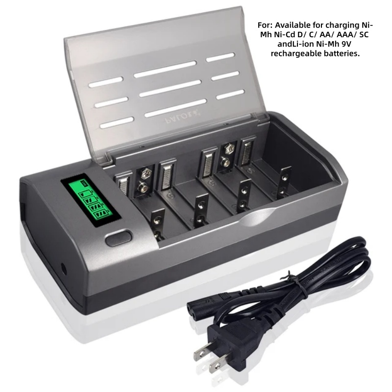 PALO 4 ช่องจอแสดงผล LCD เครื่อ - Rechargeable Battery Aa บทวิจารณ์และราคา
