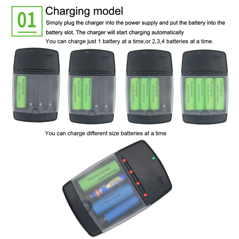 แท่นชาร์จเร็วอัจฉริยะสำหรับแบต - Rechargeable Battery Aa บทวิจารณ์และราคา
