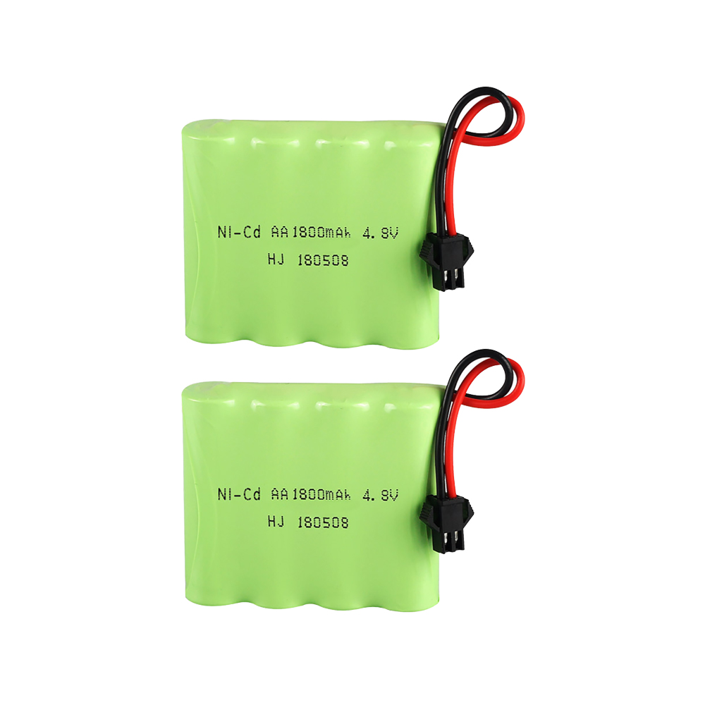 4.8V 1800mAh Ni-Cd AA แบตเตอรี - Rechargeable Battery Aa บทวิจารณ์และราคา