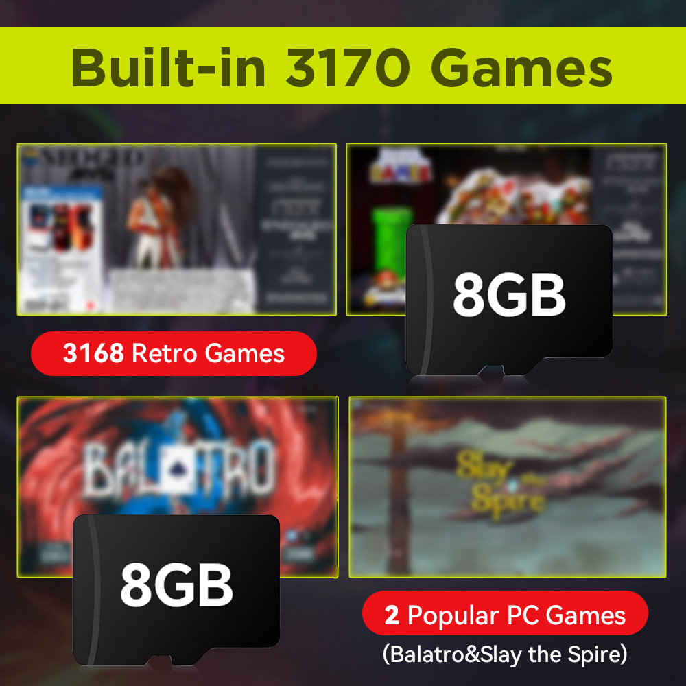 8GB เกม TF Card 3170 Retro/เกม - Retro Gaming Mini Pc บทวิจารณ์และราคา